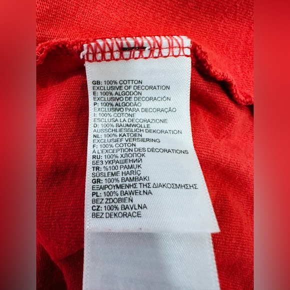 The North Face T Shirt Mens Size‎ XXL Coral Orange Top - Picture 5 of 8